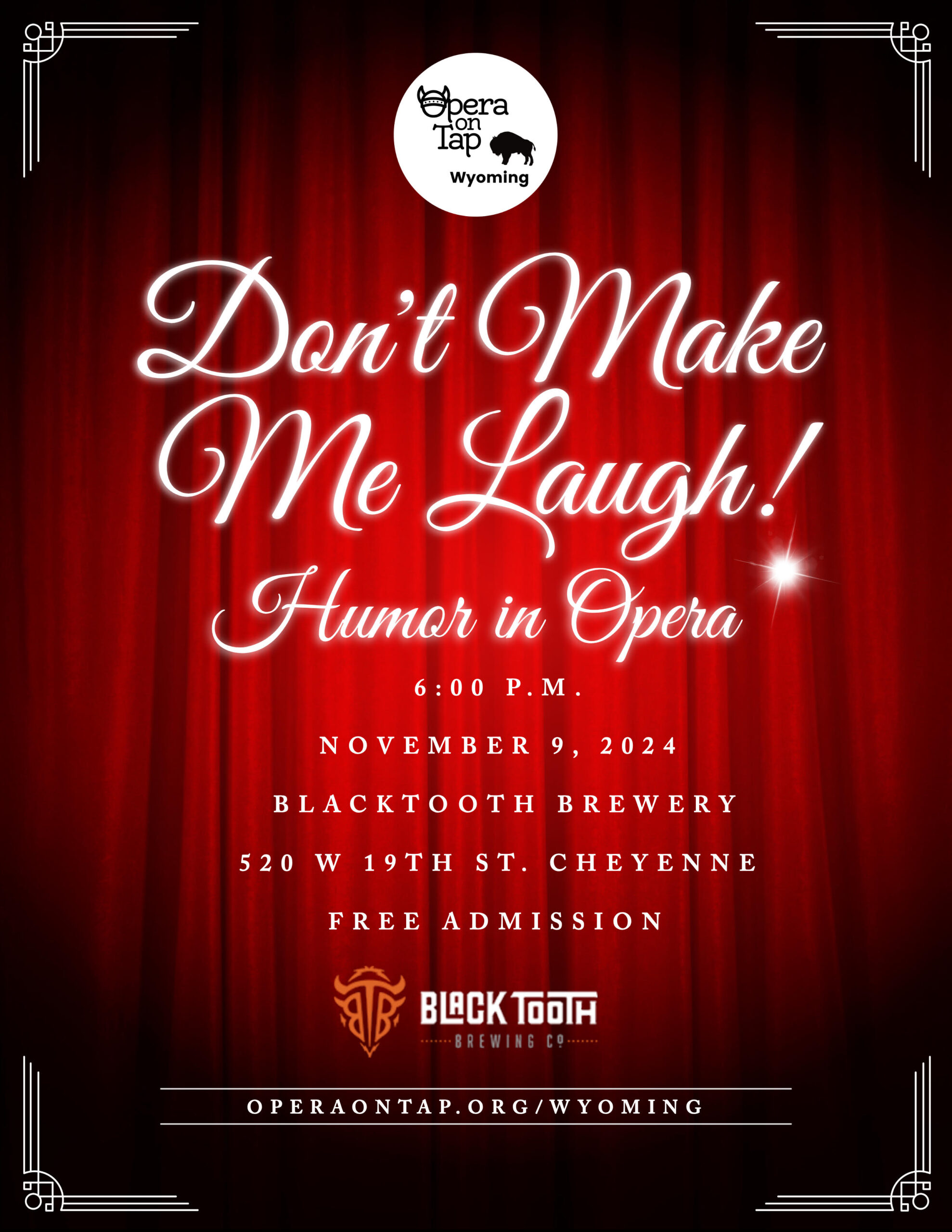 Don't Make Me Laugh-Humor in Opera