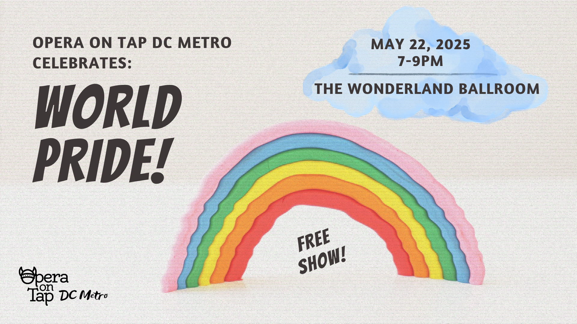 Opera on Tap DC Metro celebrates WorldPride!