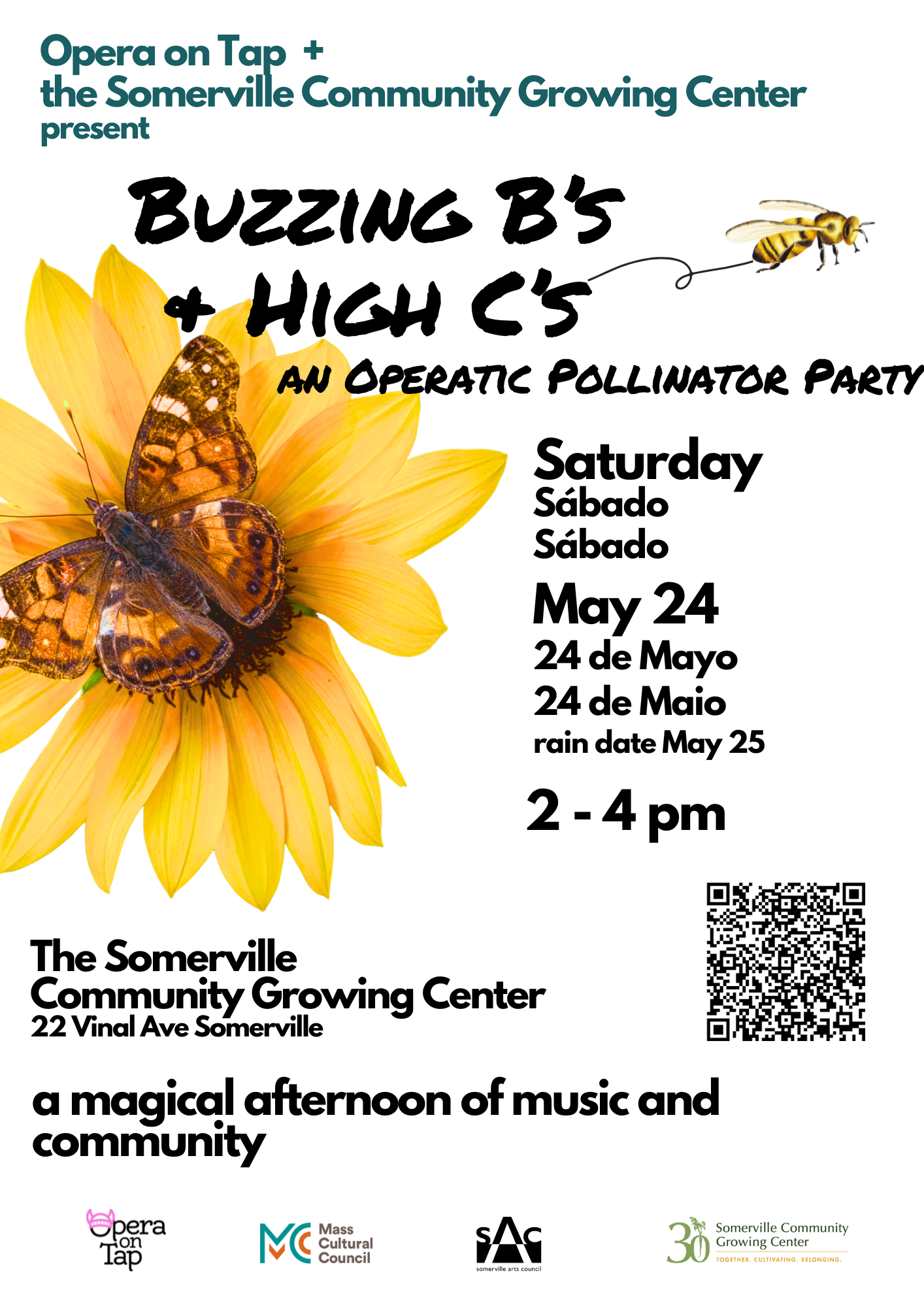 Buzzing B's and High C's - An Operatic Pollinator Project