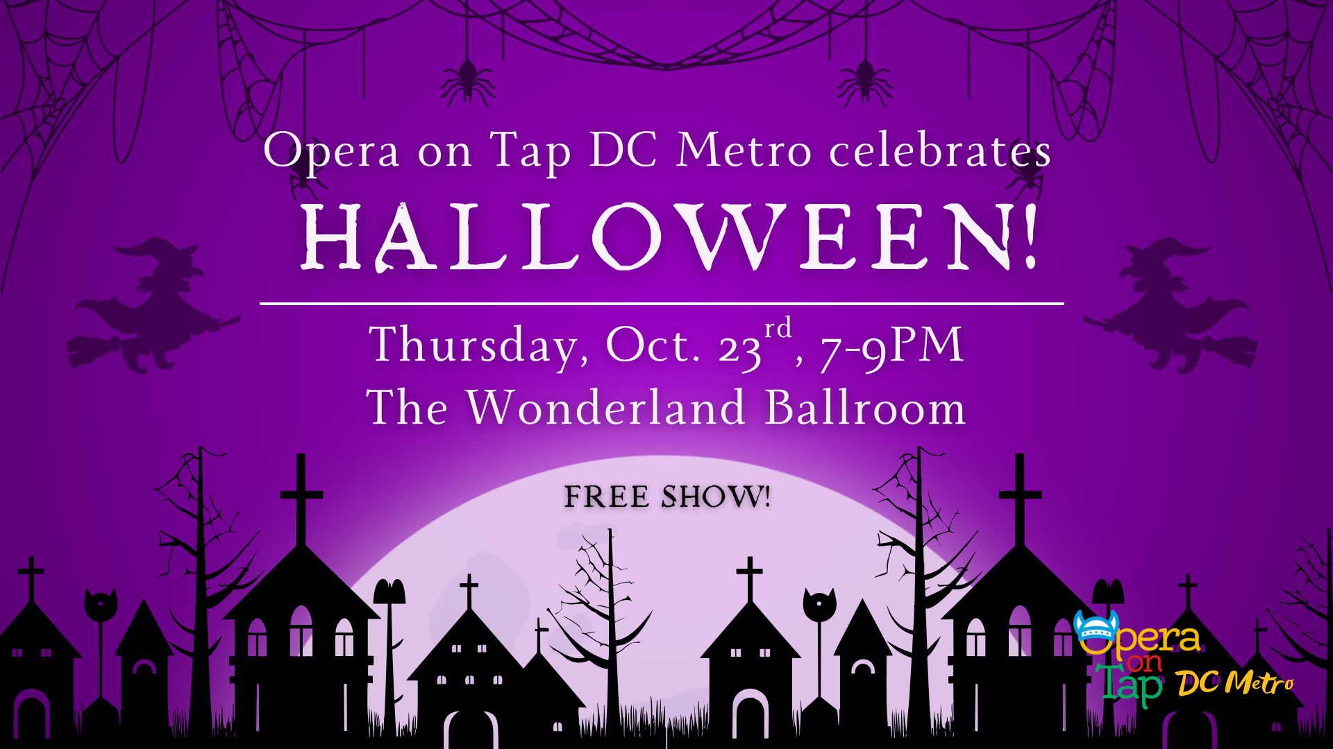 Opera on Tap DC Metro celebrates Halloween!
