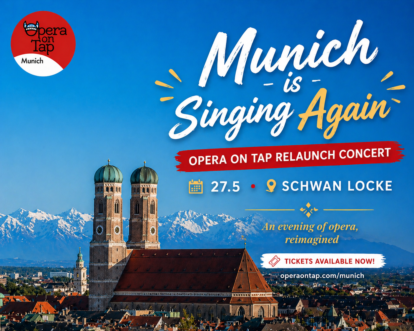 Opera on Tap Munich Relaunch!
