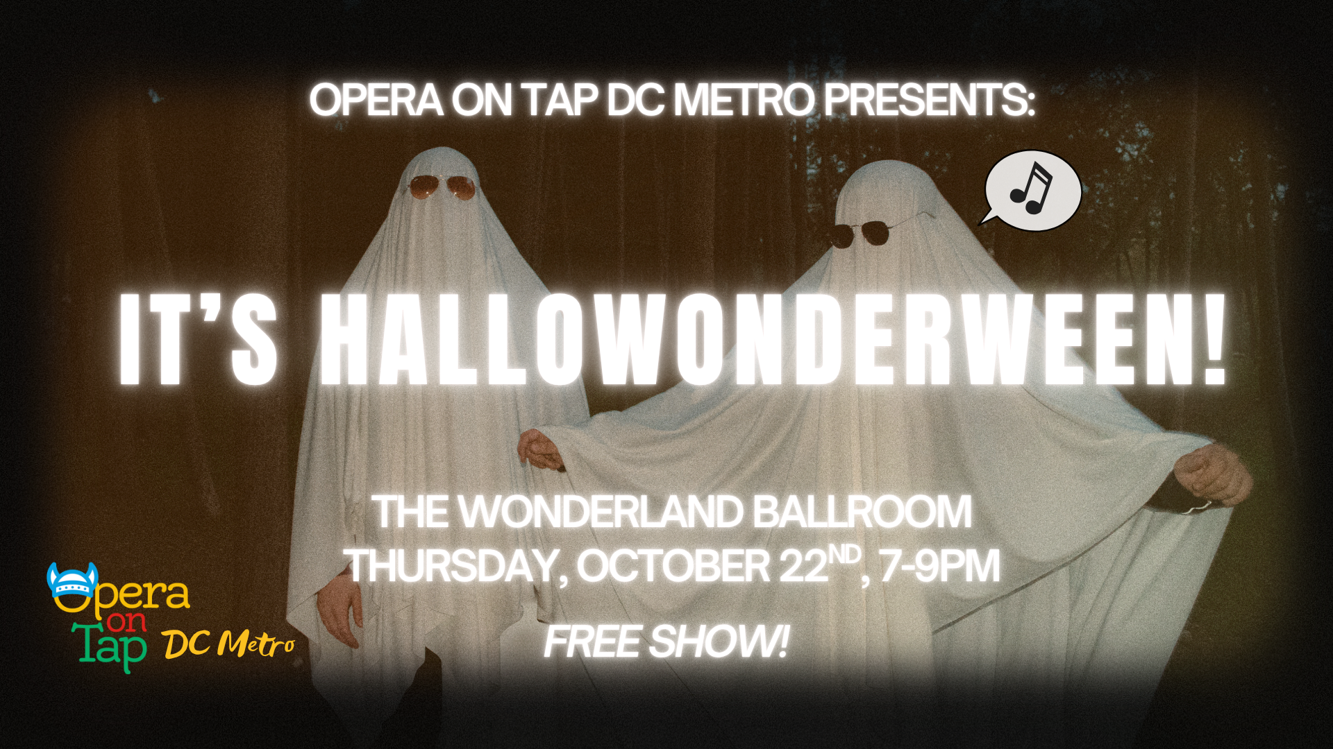Opera on Tap DC Metro presents: It's Hallowonderween!
